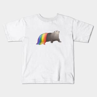 Pride Sea Otter Kids T-Shirt